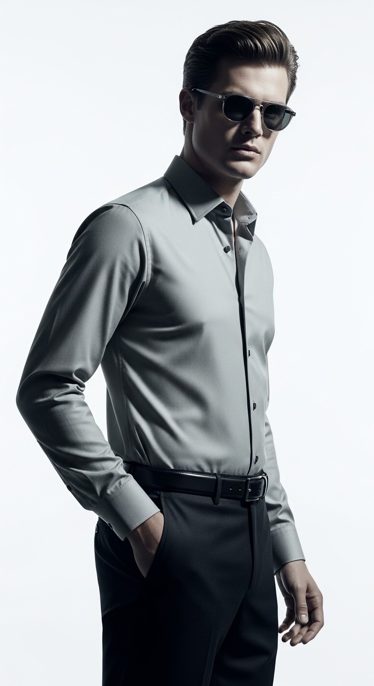 Premium Poplin Akıllı Gömlek